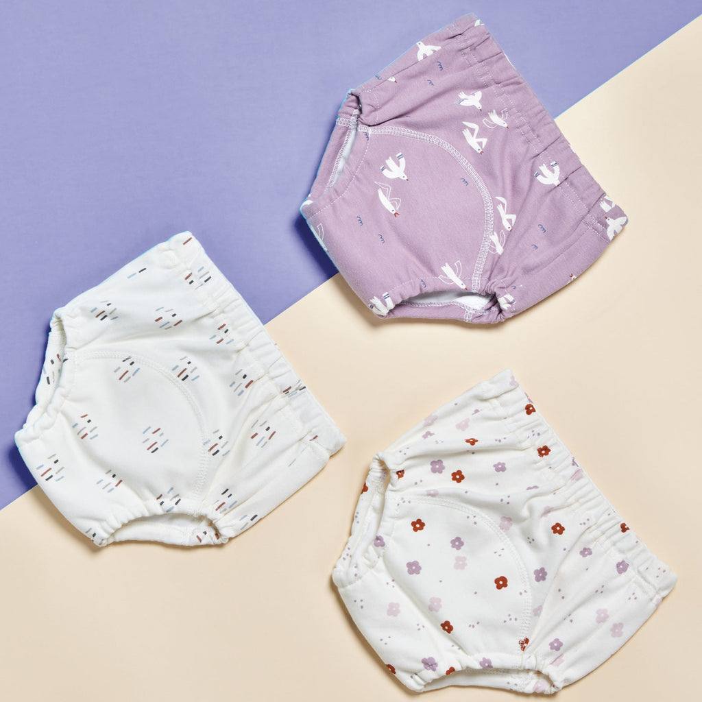 Pure Cotton Breathable Baby Training Pants Cloth Diapers