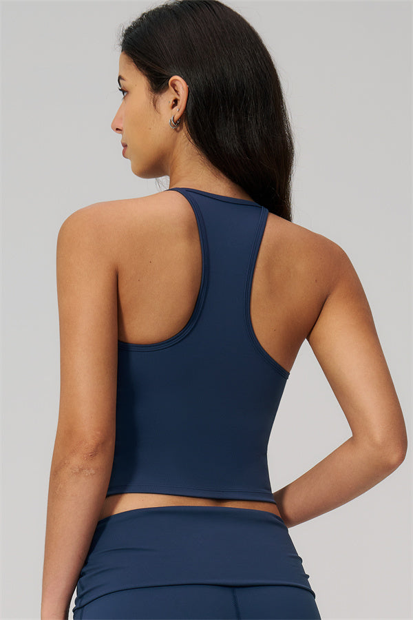 The Daring Tank Top Straight Leg Pants 2-Piece Set