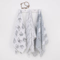 Disney Dumbo Gray and White 3 Piece Muslin Swaddle Baby Blanket Set