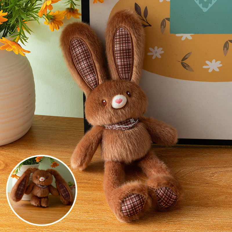 Dopamine-themed Bunny Toy For Your Backpack
