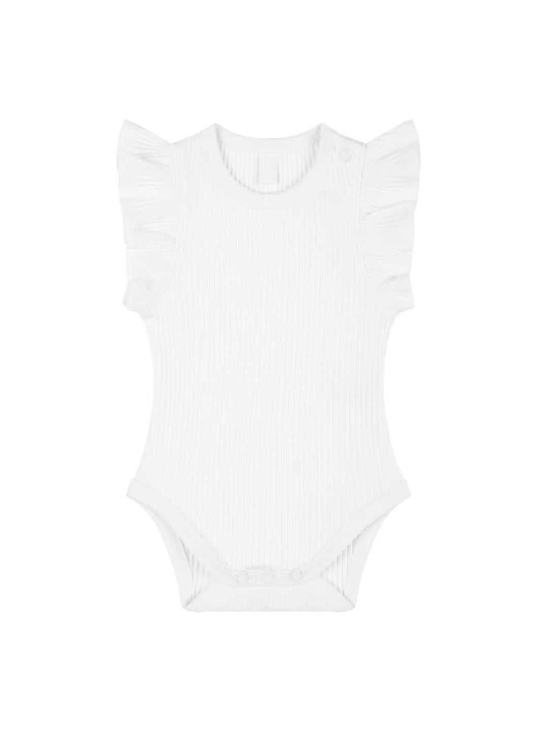 Baby Romper Knitted Ribbed Infant Onesie