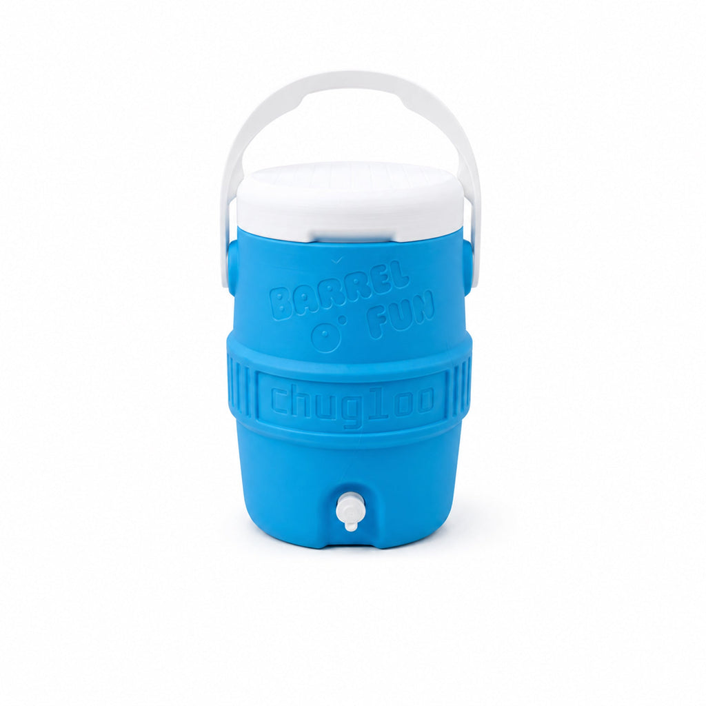 3D Printed Colorful Beverage Can Holder, Portable Barrel Style Drink Container With Handle For 12 Oz Cans And Bottles