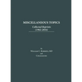 Miscellaneous Topics: Collected Reprints - Hardcover