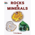 Rocks and Minerals Coloring Book - Paperback