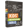 Nirv, Kids' Devotional Bible, Hardcover: Over 300 Devotions - Hardcover