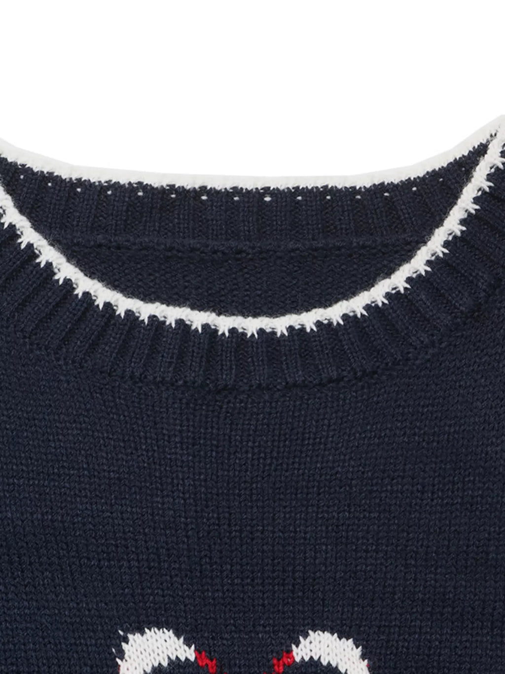 Swan Dropped Shoulder Sweater