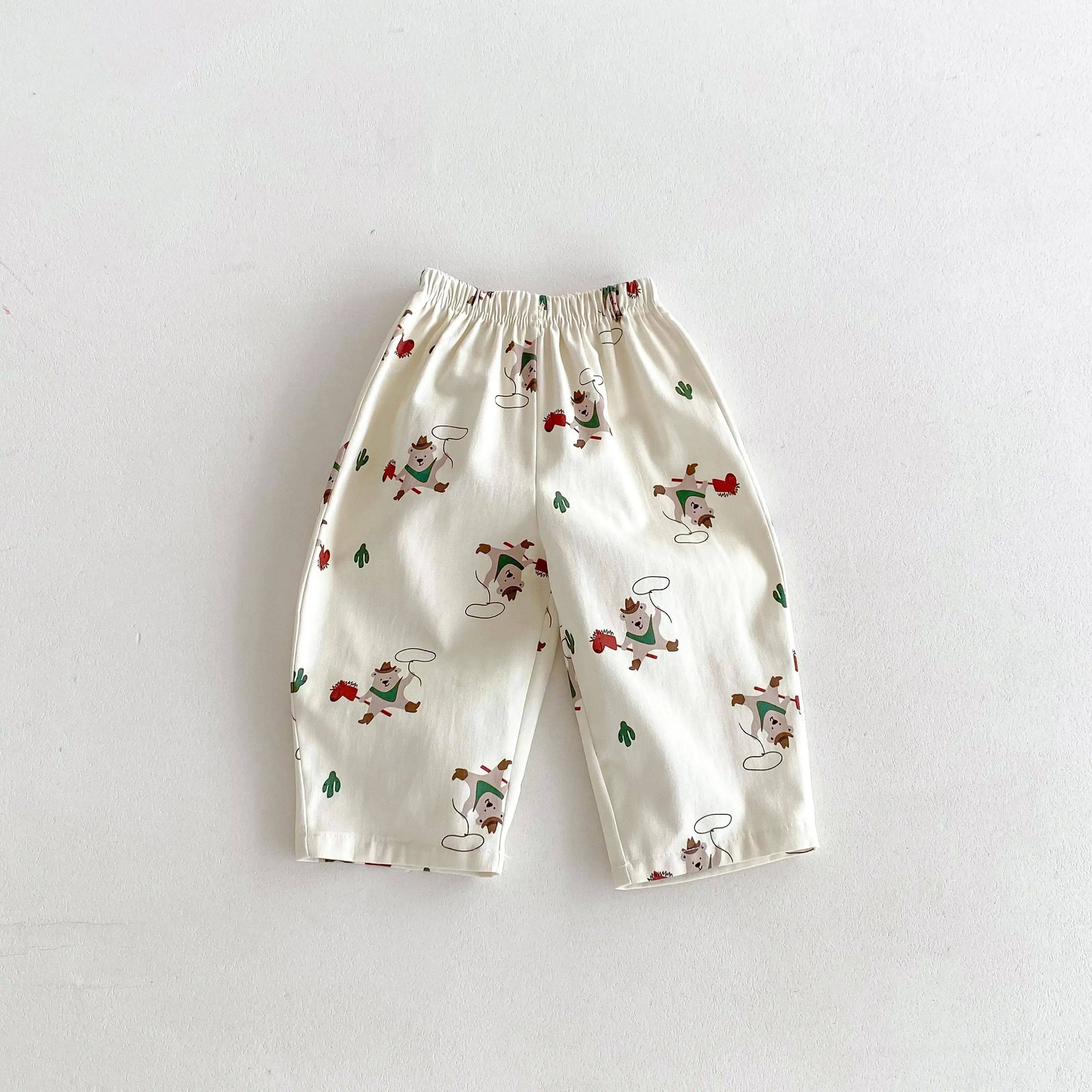 Girls Series Summer Cropped Pants