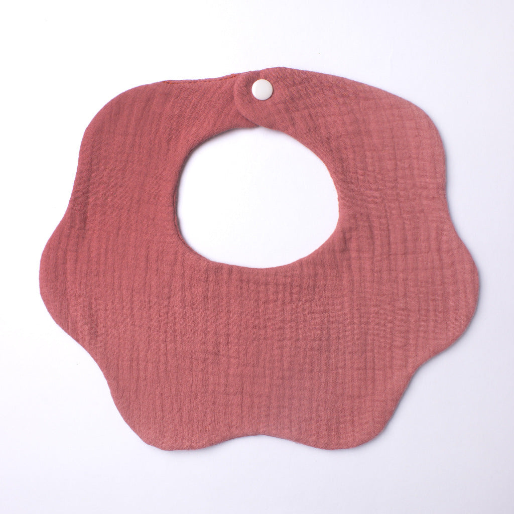 Infant And Toddler Supplies Candy-Colored Gauze Lace Bib