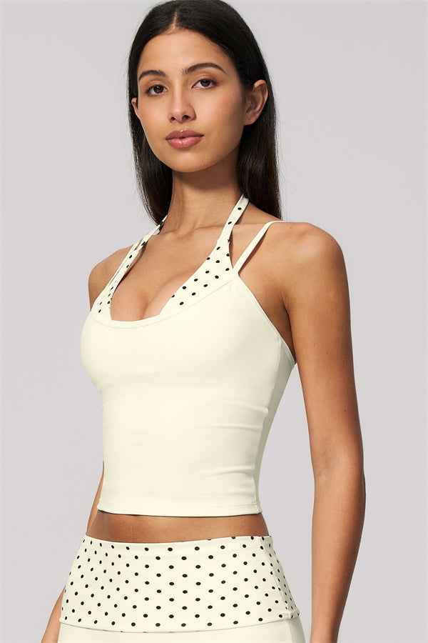 The Enliven Halter Tank Top Shorts 2-Piece Set