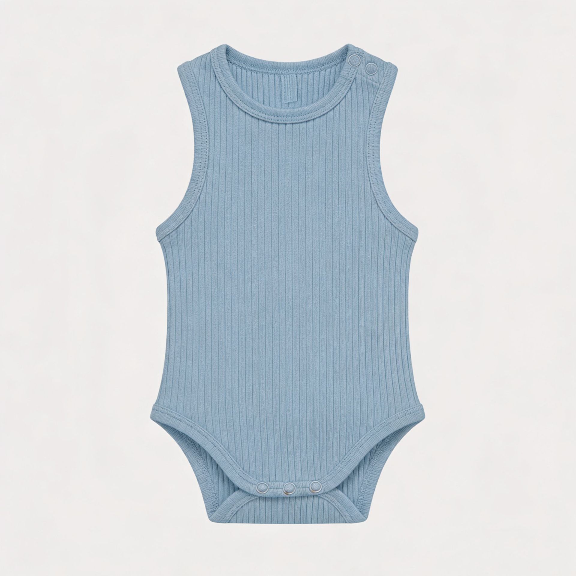 Baby Romper Knitted Ribbed Infant Onesie
