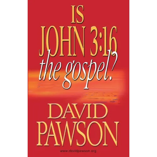 Is John 3: 16 the Gospel? - Paperback