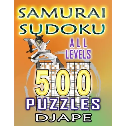 Samurai Sudoku: 500 puzzles all levels - Paperback