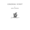 Colonial Surry [Virginia] - Paperback