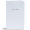 KJV Gift and Award Bible, White Imitation Leather - Imitation Leather