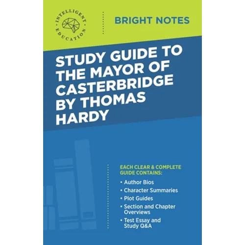 Study Guide to The Mayor of Casterbridge by Thomas Hardy - Paperback