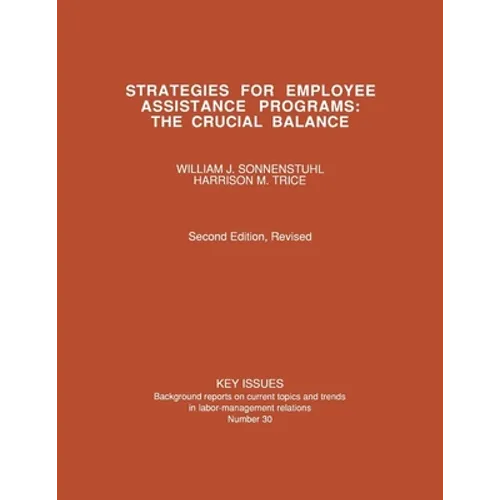 Strategies for Employee Assistance Programs - Paperback