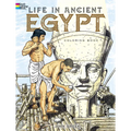 Life in Ancient Egypt Coloring Book - Paperback