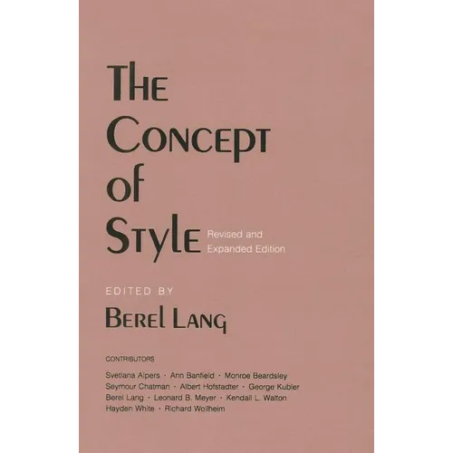 The Concept of Style - Paperback
