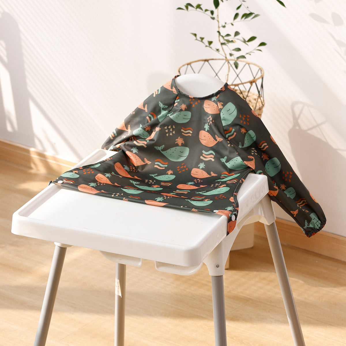 Danish-style Childrens Waterproof Smock For Autumn And Winter Babies