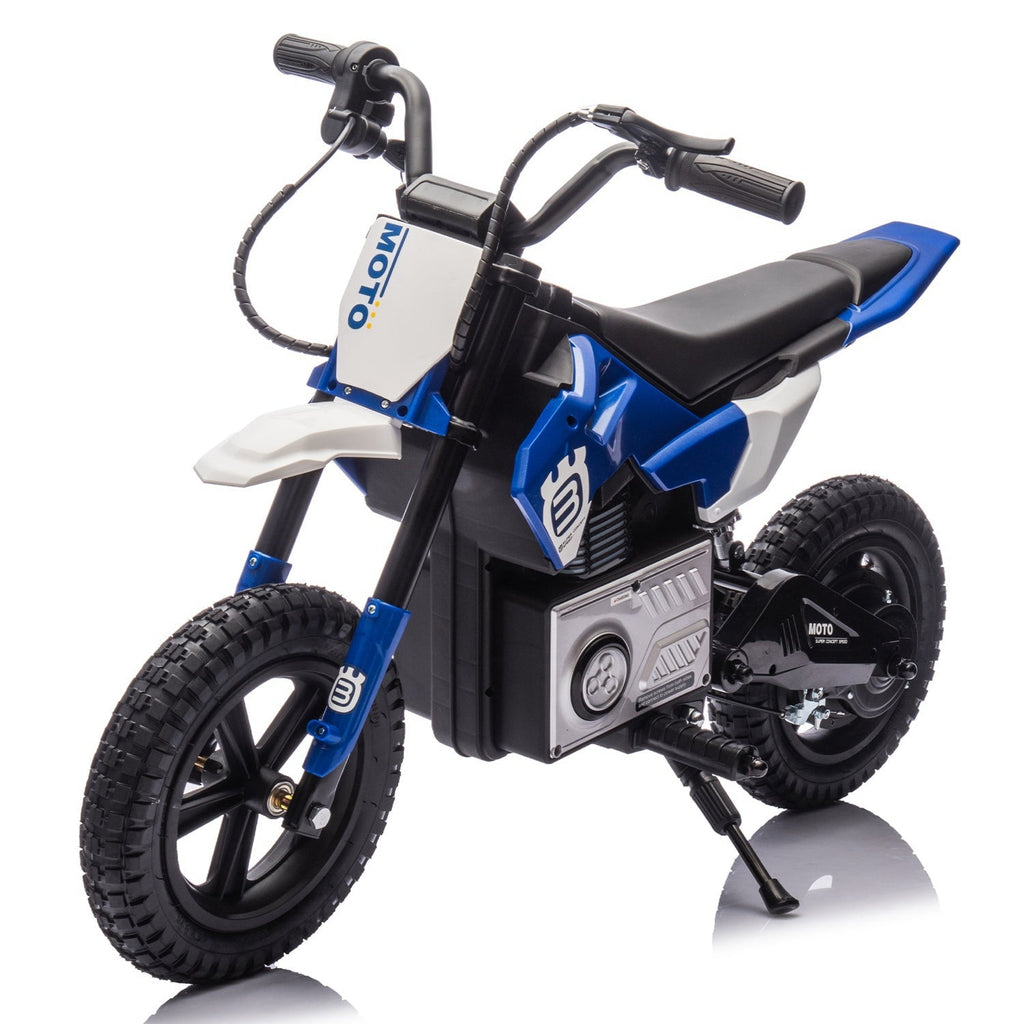 24V Electric Motocross Ride-On Motorcycle for Kids Ages 5-12