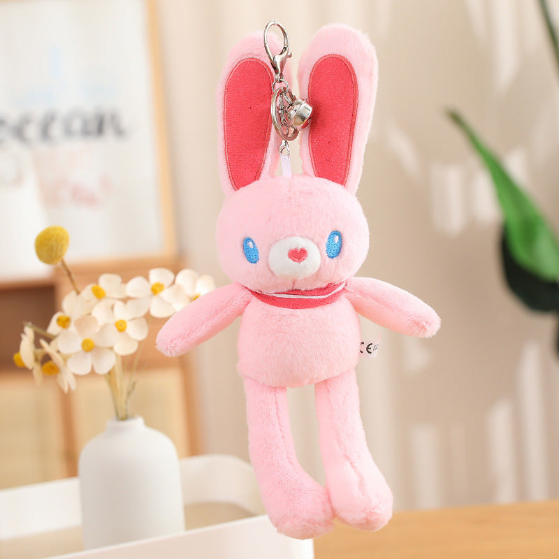 Dopamine-themed Bunny Toy For Your Backpack