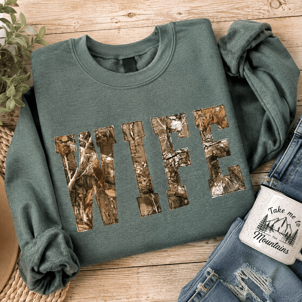 Personalized Realtree® Camo Appliqué Shirt | Custom Embroidered Name Shirt