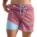 Captive Hybrid Short, Compression Lined Swim and Resort Trunk