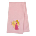Disney Make A Wish Princess Pink Heart Aurora Super Soft Baby Blanket