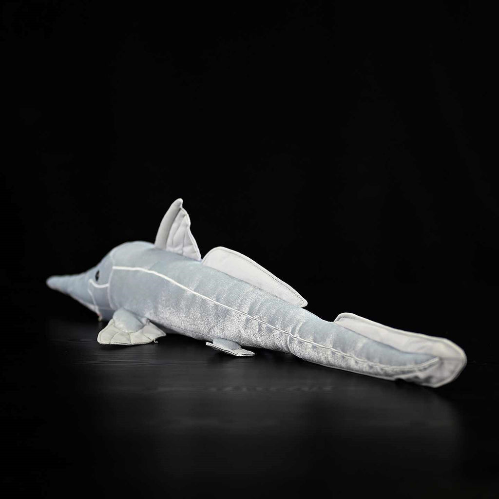 Original Long-snouted Silver Shark Plush Toy