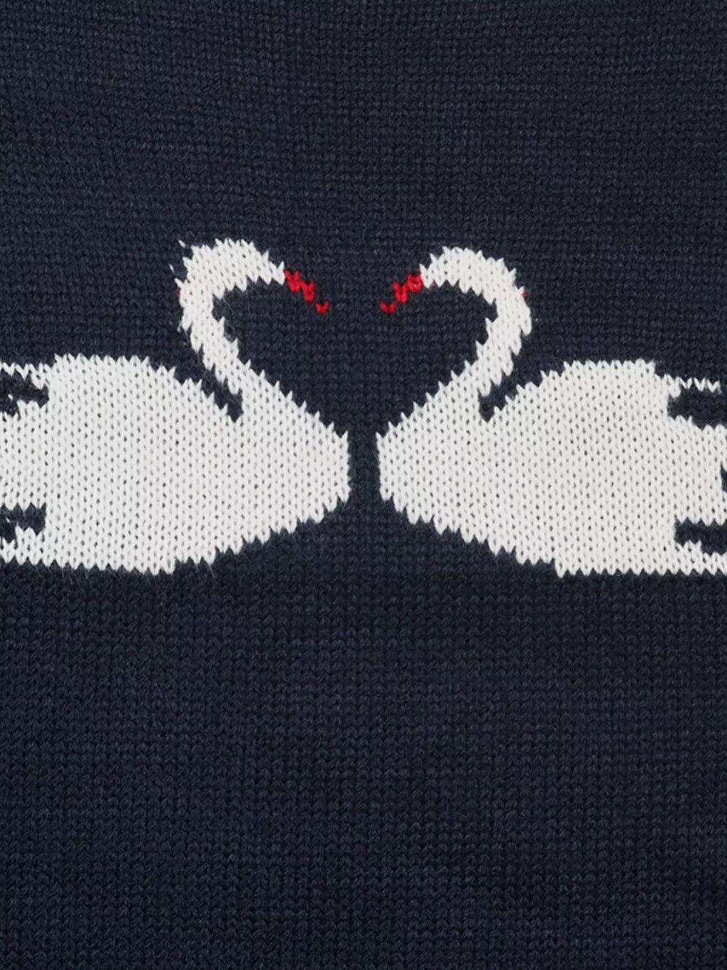 Swan Dropped Shoulder Sweater