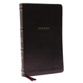 Nkjv, Thinline Bible, Leathersoft, Black, Red Letter Edition, Comfort Print: Holy Bible, New King James Version - Imitation Leather