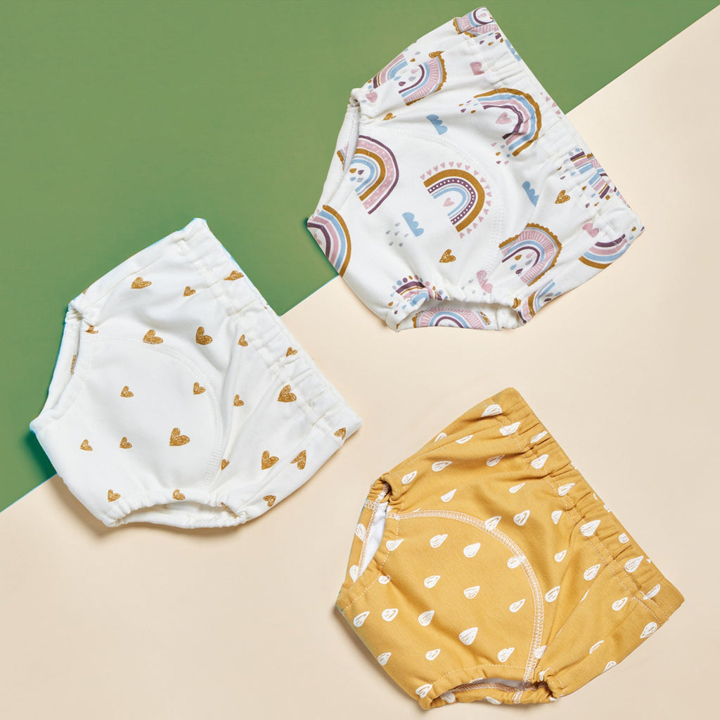 Pure Cotton Breathable Baby Training Pants Cloth Diapers