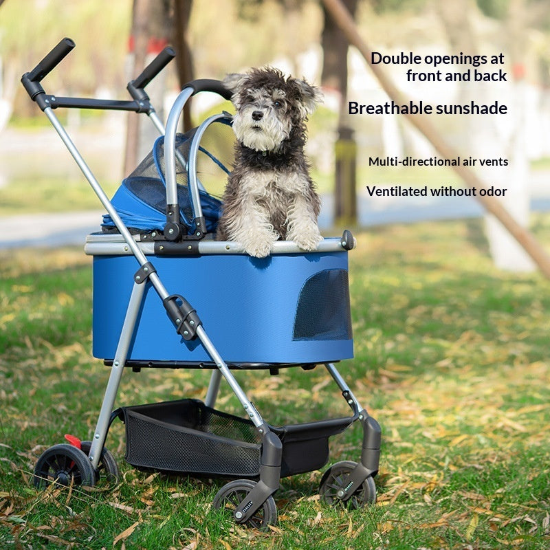 Multi-Functional Pet Stroller For Medium To Large DogsPerfect For Outdoor Adventures