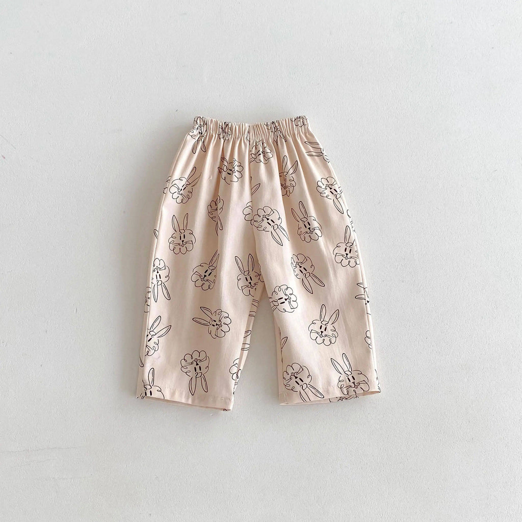 Girls Series Summer Cropped Pants