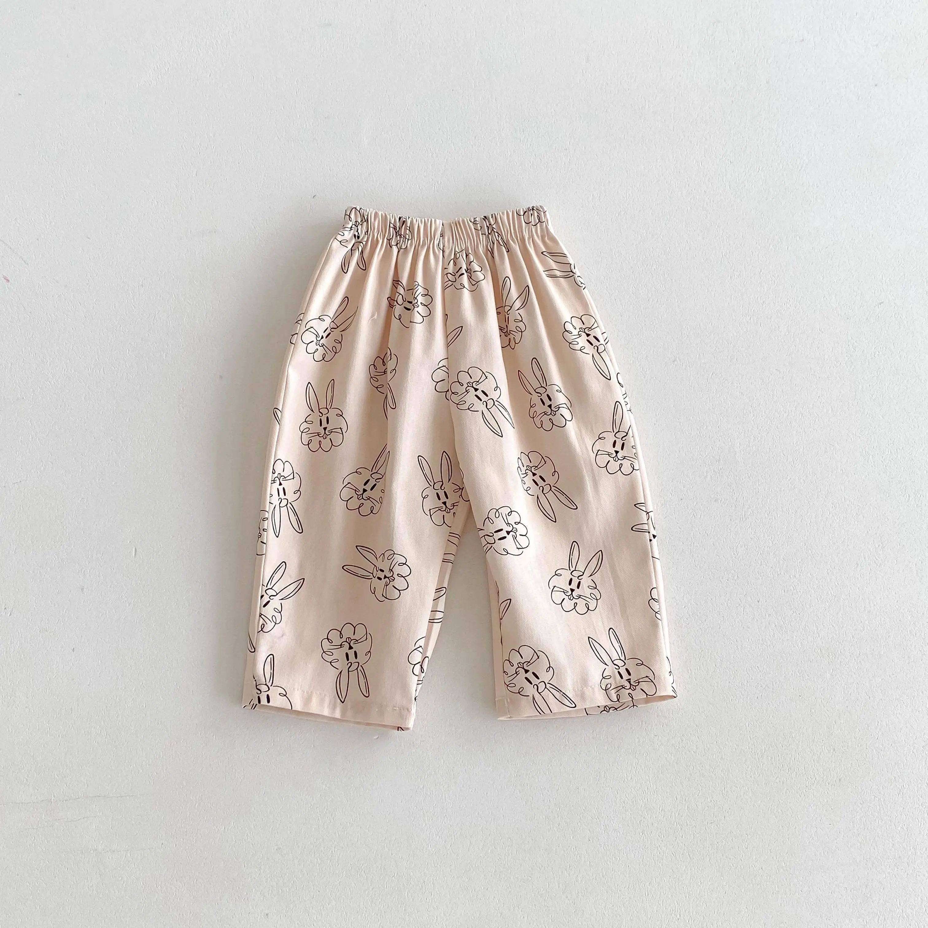 Girls Series Summer Cropped Pants