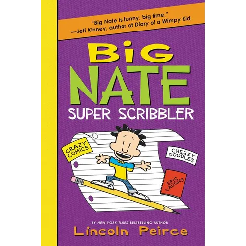 Big Nate Super Scribbler - Paperback