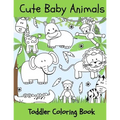 Baby Animals: Toddler Coloring Book - Paperback