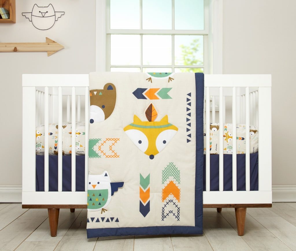 Aztec 2 Pk Crib Sheet