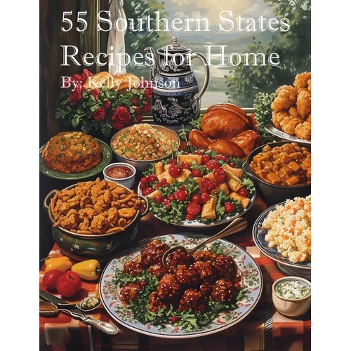 55 Southern States Recipes for Home - Paperback