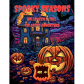 Spooky Seasons: Halloween & Fall Coloring Adventure - Paperback