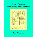 I Spy Puzzles: Kids' Activity Book, Ages 6-8+ - Paperback