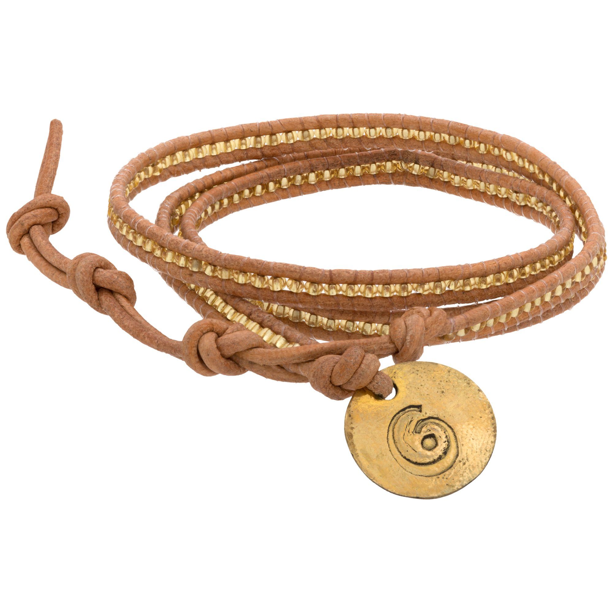 Classic Beaded Wrap Bracelet