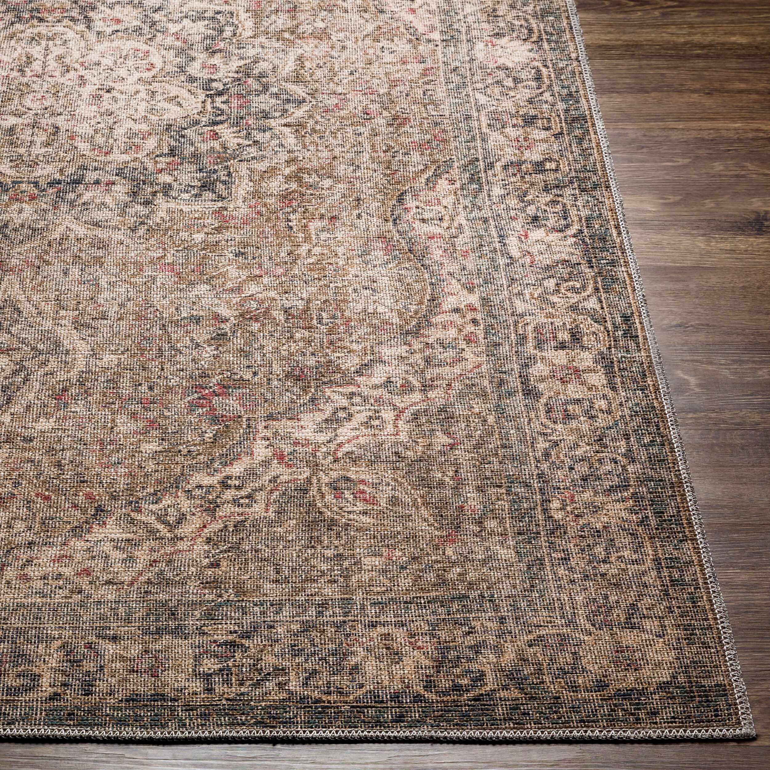 Greenpoint Dusty Blue Washable Rug