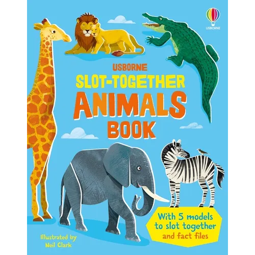 Slot-Together Animals - Board Book