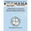 Intermediate Music Theory Exams Set #1 Answer Book - Ultimate Music Theory Exam Series: Preparatory, Basic, Intermediate & Advanced Exams Set #1 & Set - Paperback