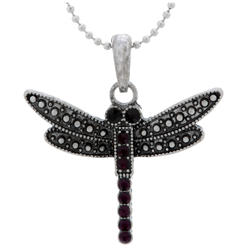 Colors of Life Dragonfly Necklace