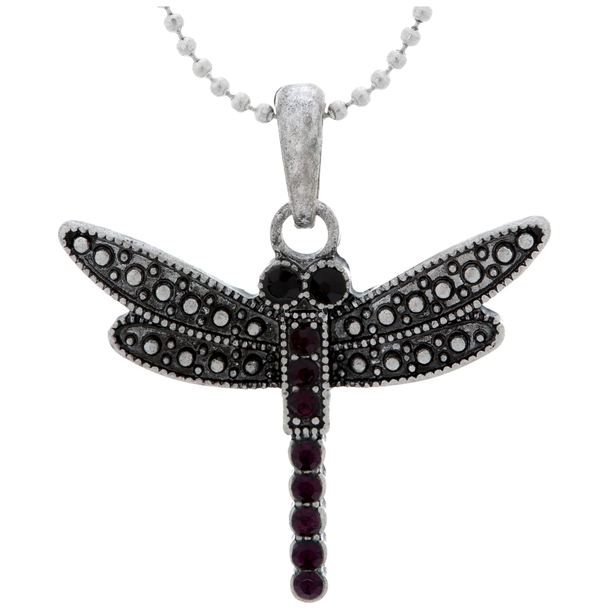 Colors of Life Dragonfly Necklace