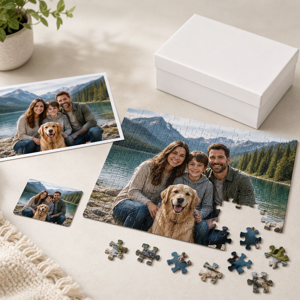 Custom Photo Puzzle – Personalized Jigsaw Puzzle from Your Picture