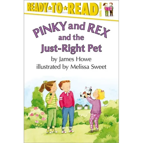 Pinky and Rex and the Just-Right Pet - Paperback