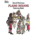 Plains Indians Coloring Book - Paperback